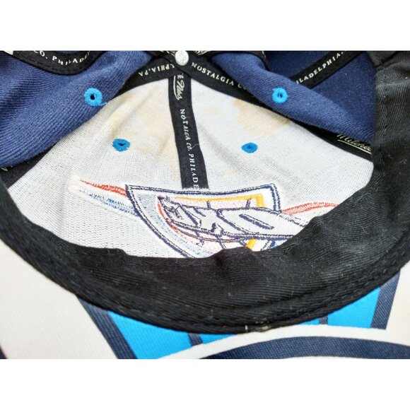 Hat OKC Thunder Snapback Cap Mitchell & Ness Basketball Flat Brim 2014 - Picture 10 of 16